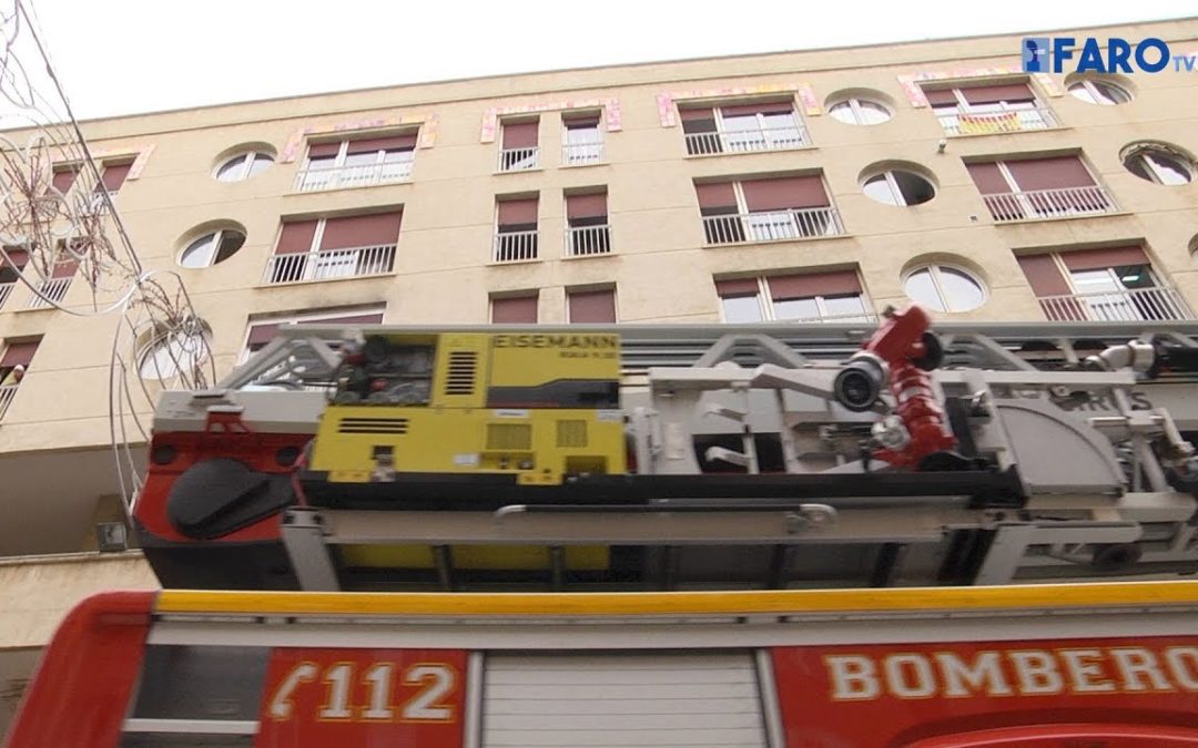 Bomberos acude a una vivienda de la Gran Vía ante el aviso de un incendio