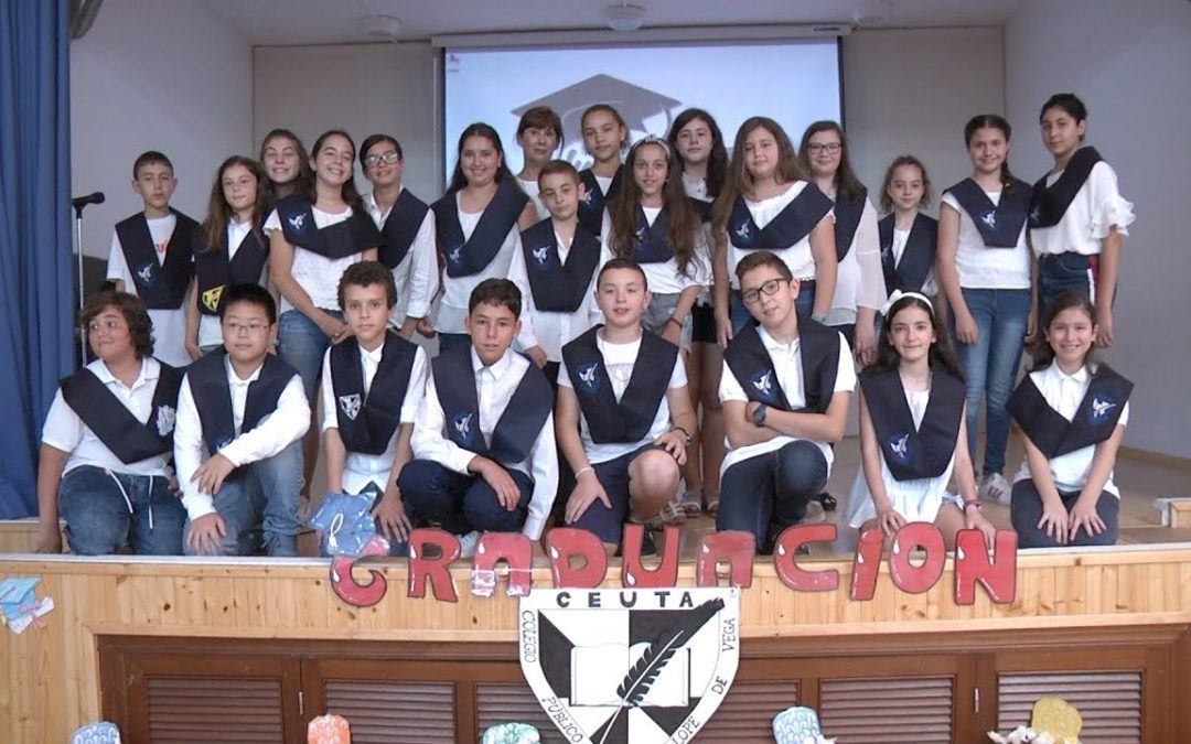 Graduación de Primaria en el colegio Lope de Vega