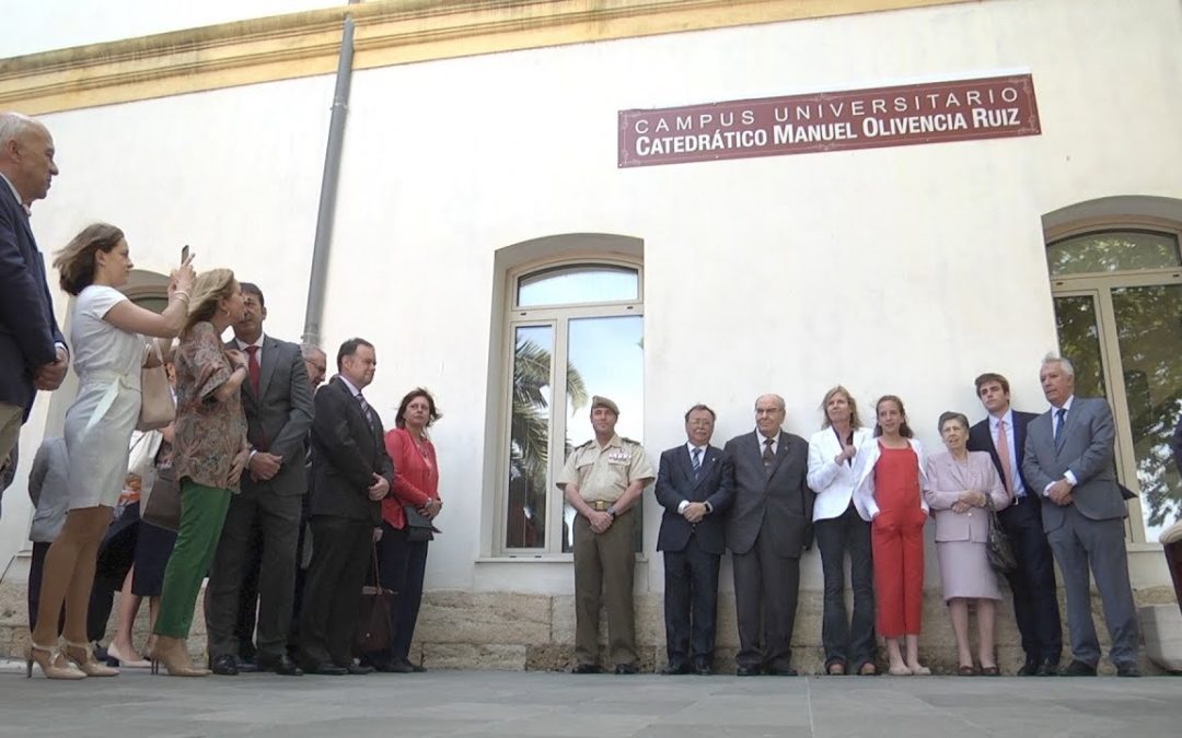 El Campus Universitario de Ceuta pasa a llamarse Catedrático Manuel Olivencia Ruiz