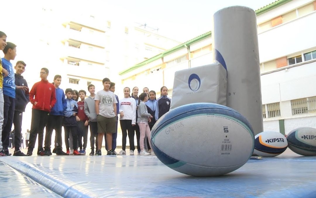 Rugby: un deporte con valores que llega a los colegios en Ceuta