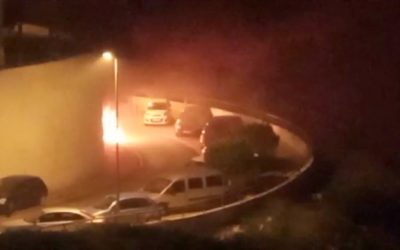 Madrugada de incendios en Ceuta  un coche y varios contenedores
