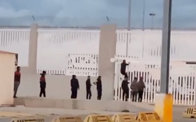 Avalancha de inmigrantes en el puerto: solo un guardia y un policía portuario en el control