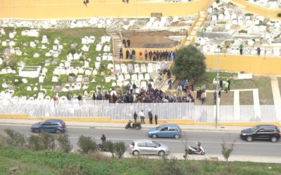 Enterradas las dos hermanas de Ceuta fallecidas en un accidente en Madrid
