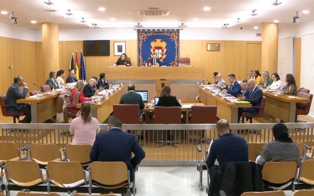 Sesión de control y Pleno Extraordinario del mes de noviembre de la Asamblea de Ceuta