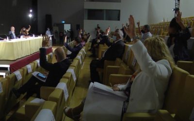 La Asamblea celebra un pleno histórico en el Auditorio del Revellín